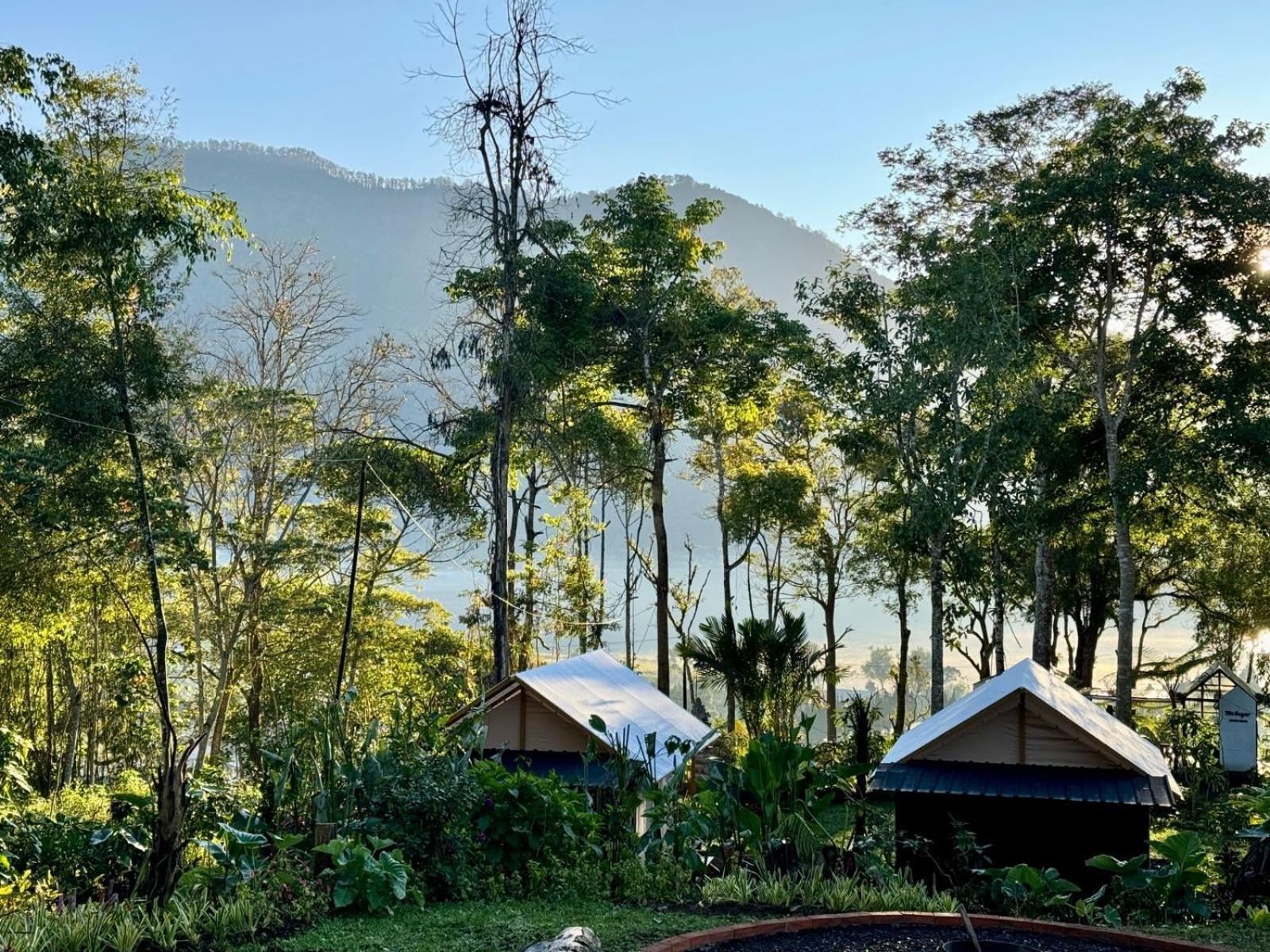 בדוגול Green Lava Lake View Glamping Bedugul מראה חיצוני תמונה